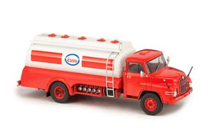 MAN 626 H ЦИСТЕРНА ESSO 1967 КРАСНЫЙ С БЕЛЫМ — фото 5