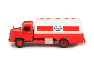 MAN 626 H ЦИСТЕРНА ESSO 1967 КРАСНЫЙ С БЕЛЫМ — фото 6