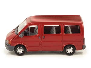 FORD TRANSIT 1986 МИКРОАВТОБУС КРАСНЫЙ — фото 4