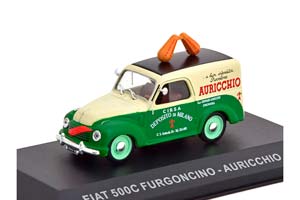 FIAT 500C ФУРГОН AURICCHIO БЕЛЫЙ С ЗЕЛЕНЫМ