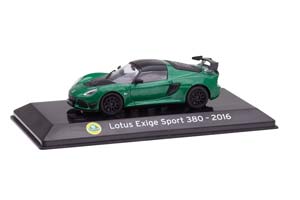 LOTUS EXIGE SPORT 380 2016 GREEN WITH BLACK — фото 9