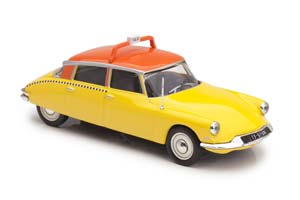 CITROEN DS19 TAXI AMSTERDAM 1958 TAXI YELLOW WITH ORANGE — фото 3