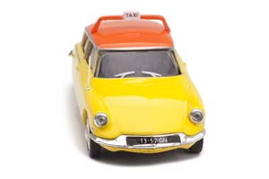 CITROEN DS19 TAXI AMSTERDAM 1958 TAXI YELLOW WITH ORANGE — фото 5
