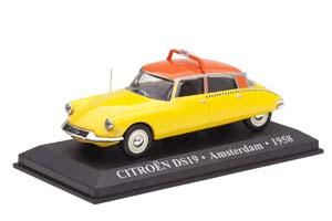 CITROEN DS19 TAXI AMSTERDAM 1958 TAXI YELLOW WITH ORANGE — фото 9