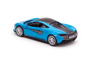 MCLAREN 570S COUPE 2015 ГОЛУБОЙ — фото 3