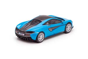 MCLAREN 570S COUPE 2015 ГОЛУБОЙ — фото 4