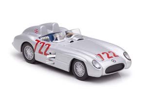 MERCEDES 300SLR # 722 WINNER MILLE MIGLIA 1955 STILRING MOSS/DENIS JENKINSON (AVERAGE SPEED 160 KM/H) — фото 3