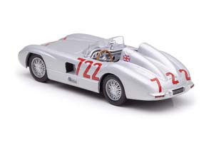 MERCEDES 300SLR # 722 WINNER MILLE MIGLIA 1955 STILRING MOSS/DENIS JENKINSON (AVERAGE SPEED 160 KM/H) — фото 4