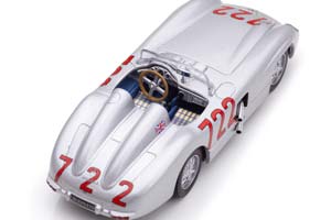 MERCEDES 300SLR # 722 WINNER MILLE MIGLIA 1955 STILRING MOSS/DENIS JENKINSON (AVERAGE SPEED 160 KM/H) — фото 7