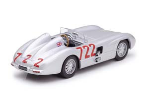 MERCEDES 300SLR # 722 WINNER MILLE MIGLIA 1955 STILRING MOSS/DENIS JENKINSON (AVERAGE SPEED 160 KM/H) — фото 2