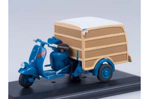 PIAGGIO APE A125 CASSONCINO CHIUSO 1948 СИНИЙ С БЕЖЕВЫМ — фото 2