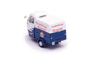PIAGGIO APE AC2 FURGONE PUBBLICITARIO 1960 БЕЛЫЙ С СИНИМ — фото 6