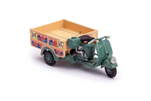 PIAGGIO APE B150 CARETTO SICILIANO 1953 СЕРЫЙ С БЕЖЕВЫМ — фото 5