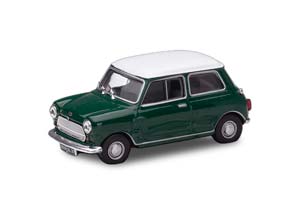 MINI COOPER S 1967 ЗЕЛЕНЫЙ С БЕЛОЙ КРЫШЕЙ