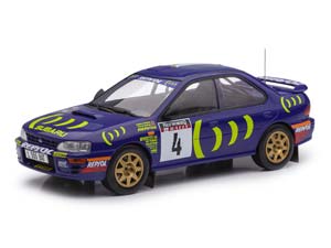 SUBARU IMPREZA 555 COLIN MCRAE #4 СИНИЙ С ЖЕЛТЫМ