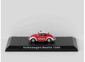 VW VOLKSWAGEN BEETLE 1300 ПОЖАРНЫЙ, КРАСНЫЙ С БЕЛЫМ