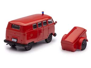VW VOLKSWAGEN TRANSPORTER T1 С ПРИЦЕПОМ, ПОЖАРНЫЙ — фото 4