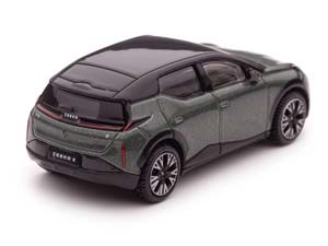 ZEEKR X SUV 5‑ДВ. 2023 ЗЕЛЕНЫЙ МЕТАЛЛИК С ЧЕРНЫМ (ДЛИНА МОДЕЛИ 6-10 СМ) — фото 4