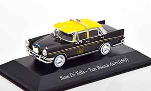 SIAM DI TELLA TAXI BUENOS AIRES 1963 BLACK YELLOW