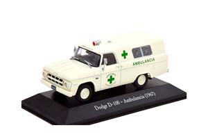 DODGE D-100 AMBULANCIA 1967 WHITE