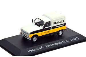 RENAULT 4F, WHITE/GELB/BLACK