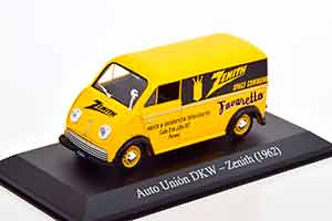 AUTO UNION DKW ZENITH 1962 YELLOW BLACK