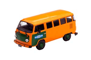 VW VOLKSWAGEN KOMBI T2 S.E.G.B.A. 1983 ОРАНЖЕВЫЙ С ЗЕЛЕНЫМ