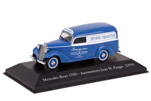MERCEDES 170D AUTOMOTORES JUAN M FANGIO 1954 BLUE WHITE