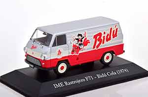 IME RASTROJERO F71 BIDÚ COLA 1974 SILVER RED