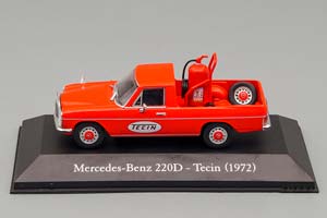 MERCEDES 220D/8 W115 TECIN 1972 RED — фото 3