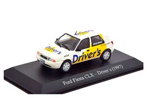 FORD FIESTA CLX DRIVERS 1997 БЕЛЫЙ С ЖЕЛТЫМ