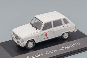 RENAULT 6 - AMBULANCE CENTRO GALLEGO 1971, WHITE
