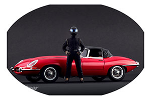 ФИГУРКА КОЛЛЕКЦИОННАЯ BLACK STIG TOP GEAR РУЧНАЯ РАБОТА В МАСШТАБЕ 1:18 СТИГ (BLACK) ТОП ГИР