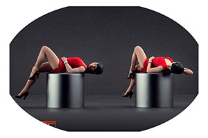 ФИГУРКА КОЛЛЕКЦИОННАЯ LYING GIRL IN RED DRESS РУЧНАЯ РАБОТА В МАСШТАБЕ 1:18 ЛЕЖАЩАЯ ДЕВУШКА (В КРАСНОМ)