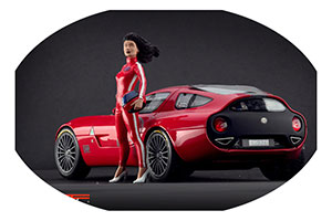 ФИГУРКА КОЛЛЕКЦИОННАЯ RACING GIRL 2 ФИГУРКА КОЛЛЕКЦИОННАЯ РУЧНАЯ РАБОТА В МАСШТАБЕ 1:18 ДЕВУШКА-ГОНЩИК 2