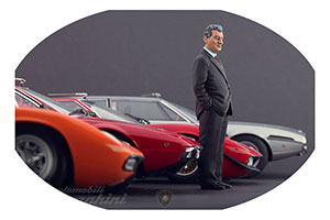 ФИГУРКА КОЛЛЕКЦИОННАЯ FERRUCCIO LAMBORGHINI РУЧНАЯ РАБОТА В МАСШТАБЕ 1:18 ФЕРРУЧЧИО ЛАМБОРГИНИ