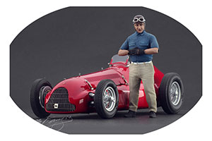 ФИГУРКА КОЛЛЕКЦИОННАЯ JUAN MANUEL FANGIO РУЧНАЯ РАБОТА В МАСШТАБЕ 1:18 ХУАН МАНУЭЛЬ ФАНХИО