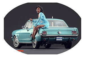 ФИГУРКА КОЛЛЕКЦИОННАЯ SMOKE GIRL 2 BLUE DRESS РУЧНАЯ РАБОТА В МАСШТАБЕ 1:18 ДЕВУШКА С СИГАРЕТОЙ 2 (В ГОЛУБОМ)