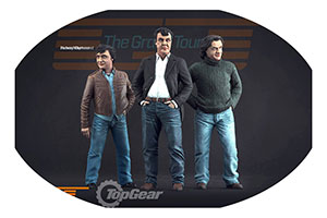 ФИГУРКИ КОЛЛЕКЦИОННЫЕ  GRAND TOUR & TOP GEAR (JEREMY CLARKSON - RICHARD HAMMOND - JAMES MAY)/ ГРАНД ТУР ТОП ГИР (КЛАРКСОН/ХАММОНД/МЭЙ)