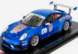 PORSCHE 911 991 N53 PORSCHE CARRERA CUP FRANCE CHAMPION (2018) A.GUVEN, BLUE