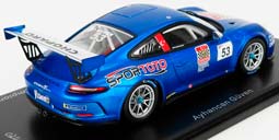 PORSCHE 911 991 N53 PORSCHE CARRERA CUP FRANCE CHAMPION (2018) A.GUVEN, BLUE — фото 2