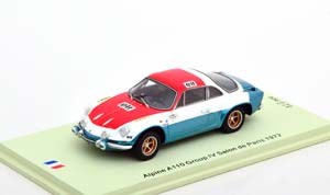 ALPINE A110 GR4 AUTOSALON PARIS 1972