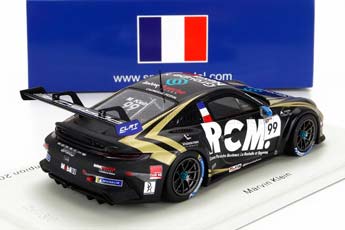 PORSCHE 911 991-2 GT3 TEAM RCM #99 CHAMPION FRANCE PORSCHE CARRERA CUP SEASON (2022) M.KLEIN, BLACK — фото 2