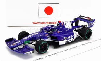 DALLARA SF23 TOYOTA TRD01F TEAM KONDO RACING #3 SUPER FORMULA SEASON (2023) KENTA YAMASHITA, BLUE WHITE