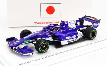 DALLARA SF23 TOYOTA TRD01F TEAM KONDO RACING #4 SUPER FORMULA SEASON (2023) KAZUTO KOTAKA, BLUE WHITE