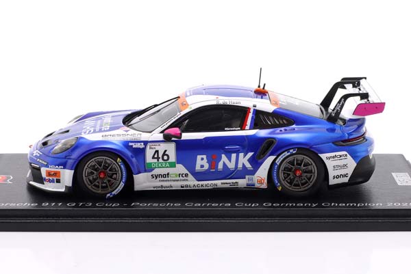 PORSCHE 911 GT3 CUP #46 CHAMPION PORSCHE CARRERA CUP GERMANY 2025 DE HAAN / ПОРШЕ 911 ГТ3 КУП ЧЕМПИОН КАРРЕРА ГЕРМАНЙ ДЕ ХААН — фото 4