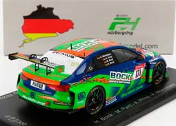 AUDI A3 RS3 LMS TEAM BONK MOTORSPORT N171 24H NURBURGRING (2020) H.BOCK - M.PARTL - A.PRINZ - A.MOENTMANN, BLUE GREEN — фото 2