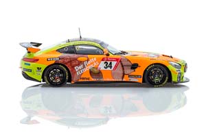 MERCEDES AMG GT4 WINNER SP10 CLASS 24H NUERBURGRING 2021 MARCHEWICZ/BÖCKMANN/RENGER/NEUSER LIMITED EDITION 300 PCS — фото 4