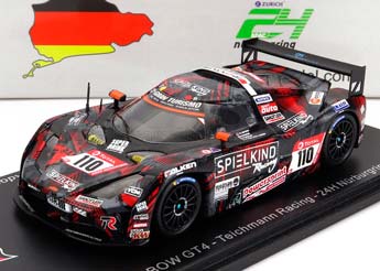 KTM X-BOW GT4 TEAM TEICHMANN RACING N110 24H NURBURGRING (2021) D.BOHR - T.MOLIG - F.VON DER LADEN - D.ADORF, RED BLACK