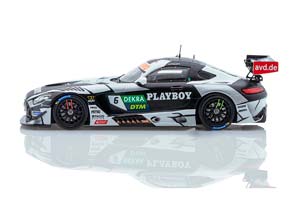 MERCEDES AMG GT3 NO 6 DTM NUERBURGRING 2021 HAUPT LIMITED EDITION 300 PCS — фото 3